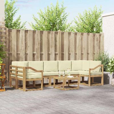 vidaXL Комплект дивани за открито 6 pcs (3387399)