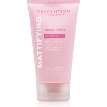 Revolution Beauty Niacinamide Mattify матиращ почистващ гел 150ml
