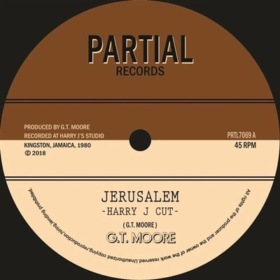 G.T. Moore - Jerusalem - Harry J Cut LP