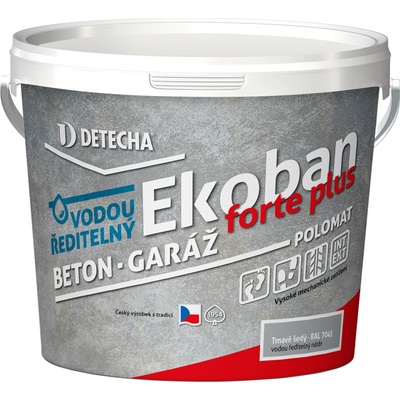 Ekoban Forte Plus 5 kg svetlo sivá