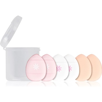 Brushworks Mini Pillow Puffs възглавнички за сваляне на грим за лице