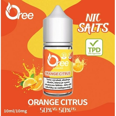 Oree SALT Orange citrus 10 ml 10 mg