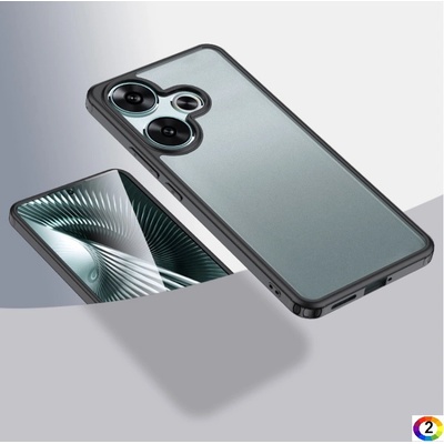 Xiaomi Redmi Turbo 3 5G Armor Clear TPU/ Hard PC Удароустойчив Калъф и Протектор