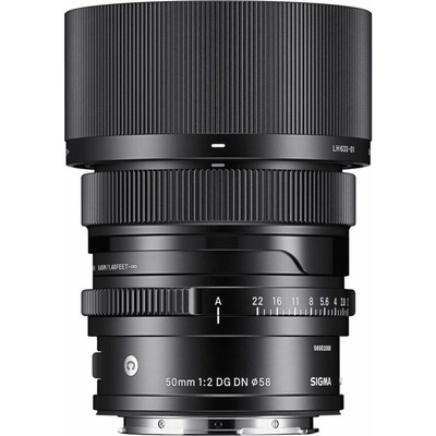 SIGMA 50 mm f/2 DG Contemporary pre L-mount čierny