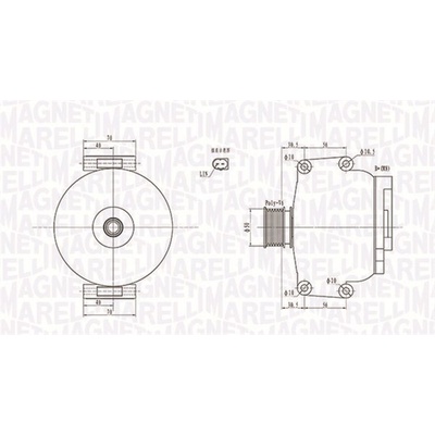 Generátor MAGNETI MARELLI 063731908010