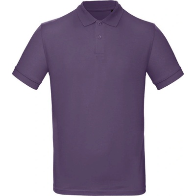 B&C polokošile Inspire polo piqué Purpurová radiant