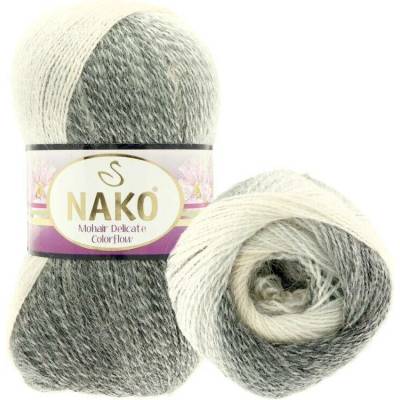 Mohér Delicate Colorflow Nako 28092 šedý