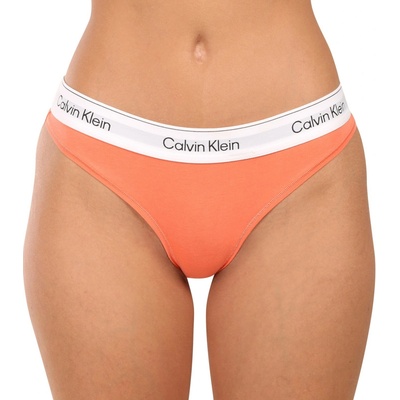 Calvin Klein Dámská tanga QF8518-YTS oranžová – Hledejceny.cz