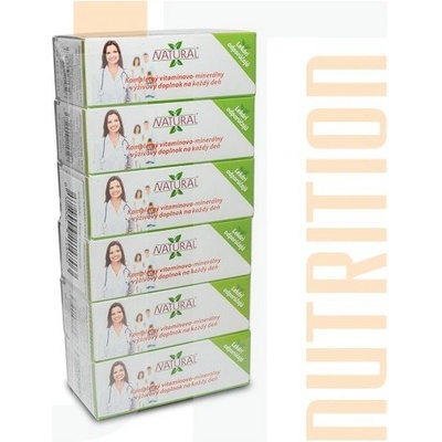 Natural-sk Multi Vitaminerál balenie 5+1 škatuľka 180 kapsúl
