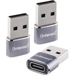 Intenso USB адаптер Intenso C480A, сив (комплект от 3 броя) 7600013 (7600013)