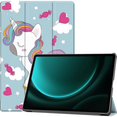 Vsetkonamobil 65793 ART Zaklápacie puzdro pre Samsung Galaxy Tab S9 FE+ UNICORN