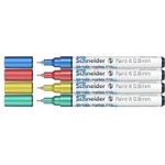 Schneider Акрилен маркер Paint-It 0.8мм, 4 основни цвята