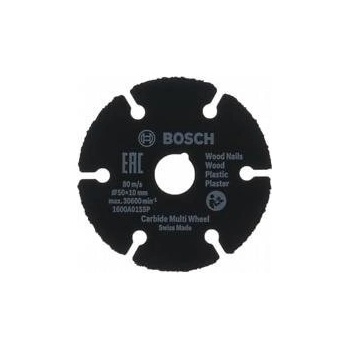 Bosch Carbide Multi Wheel 50 x 10 mm rezací kotúč 1600A01S5X