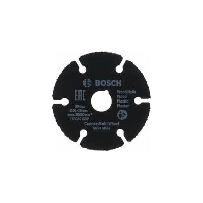 Bosch Carbide Multi Wheel 50 x 10 mm rezací kotúč 1600A01S5X