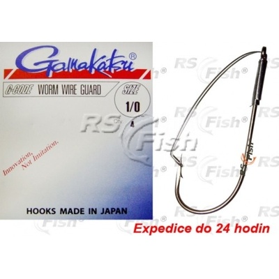 Gamakatsu Worm Wireguard vel.1 4 ks