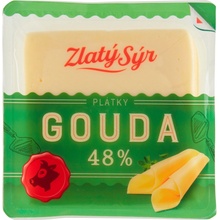 Zlatý Sýr Gouda 48% plátky 100g