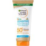 Garnier Ambre Solaire Sensitive Advanced Hypoallergenic Kids Lotion SPF 50+ sunscreen 175ml - Clear (White)