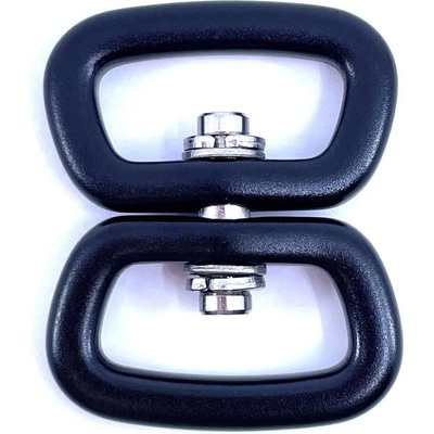 SVX hardware Otočná spojka čierna 51x25 mm 51x25 mm