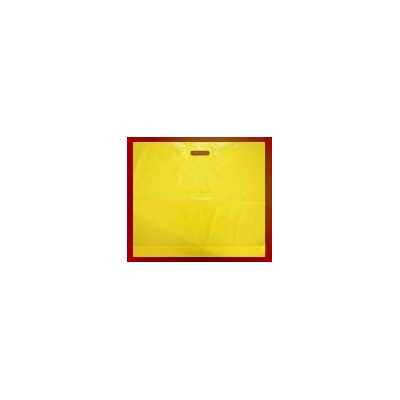 Igelitové tašky o rozměru 650 x 550 mm, žluté