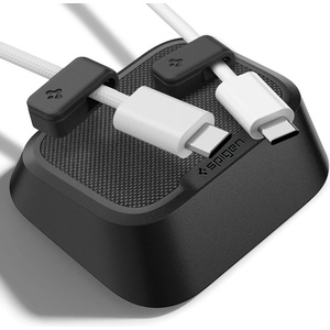 Spigen магнитен държач за кабел, черен (APP11145)