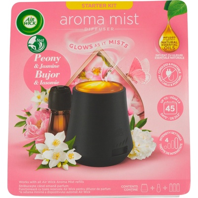 Air Wick Aroma difuzér + náplň pivoňka a jasmín 20 ml – Zboží Dáma