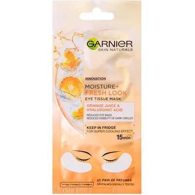 Garnier Hydra Bomb Хидратираща памучна маска за околоочен контур срещу тъмни кръгове