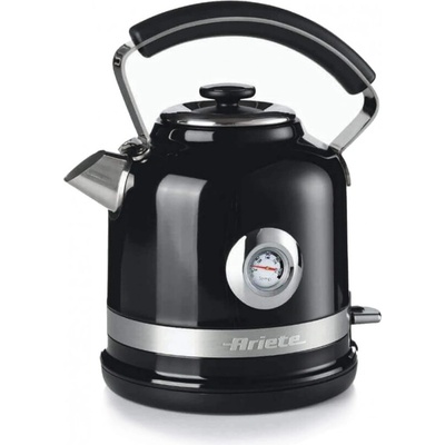Ariete Електрическа кана Ariete MODERNA 2854/02, 2000W, 1.7 л, Термометър, 360C безжична основа, Подвижен филтър, Черен (00C285402AR0)