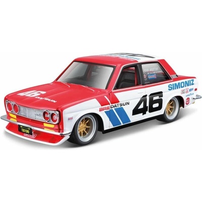 Maisto Maisto BRE Datsun 510 Tokyo Mods červená 1:24