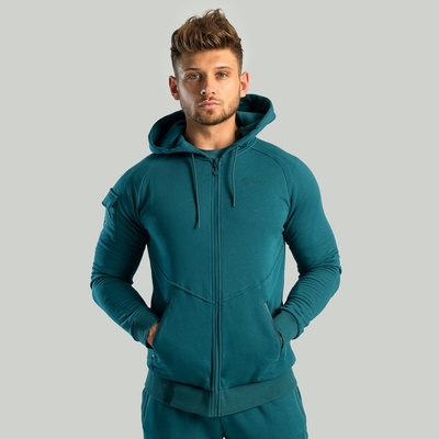 STRIX mikina se zipem Nova deep teal
