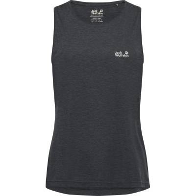 Jack Wolfskin Дамски потник с широка презрамка Jack Wolfskin Women's Wildtrail Tank Top - Phantom - размер XS (916-5838-0111)
