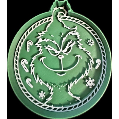 Simi3dtisk Vykrajovátka a razítka s motivem - Grinch - V4 – Zbozi.Blesk.cz