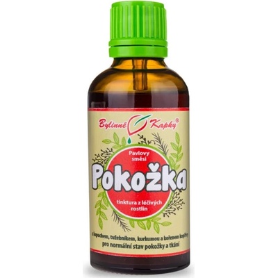Bylinné kapky Pokožka tinktúra 50 ml
