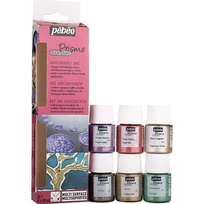 PEBEO Efektová barva Fantasy Prisme Discovery set 6 x 20 ml – Hledejceny.cz