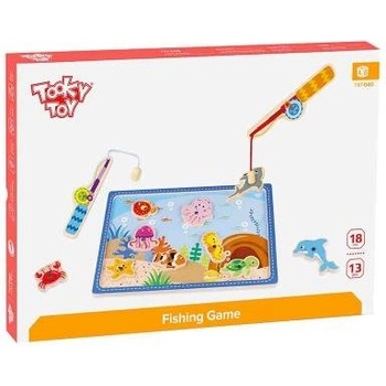 Image 1 of Tooky Toy - Дървена магнитна игра Морско дъно TKF040