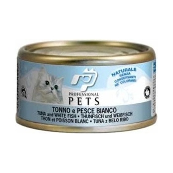 Professional Pets Naturale Cat tuňák a bílé ryba 70 g