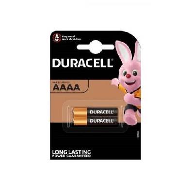 Алкална батерия 1.5v aaaa lr61- 2бр. в опаковка duracell (dur-ba-lr61-aaaa-2pk)