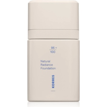 Image 1 of Korres Natural Radiance Foundation фон дьо тен за естествен вид цвят 03 Tan 30ml