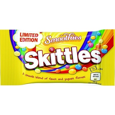 Skittles Smoothies Cukríky žuvacie 14 x 38 g
