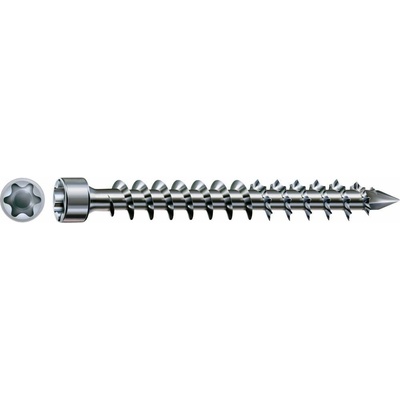 SPAX 1221010805005 sada okrúhlych skrutiek do plechu 8 mm 500 mm T-STAR plus ocel 25 ks
