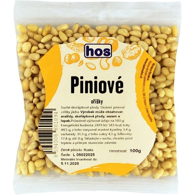 HOS Piniové oříšky 100 g
