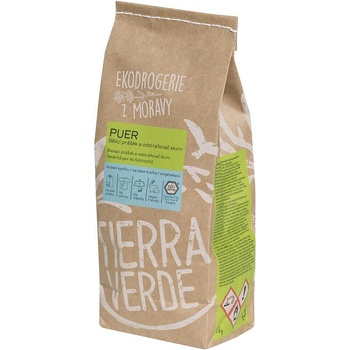 Tierra Verde Puer bieliaci prášok a odstraňovač škvŕn vrecko 250 g