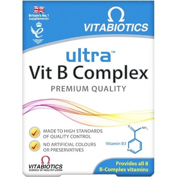 Vitabiotics Ultra Vitamin B Complex, 60 таблетки, Vitabiotics