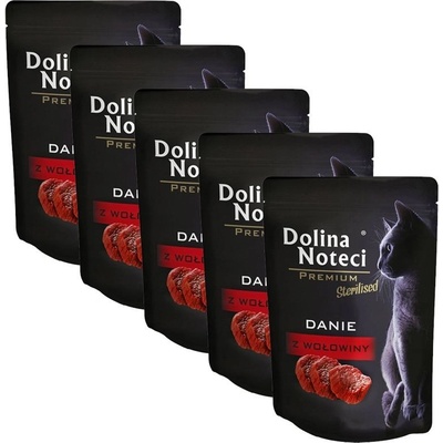 Dolina Noteci Premium Cat Sterilized with Beef 5 x 85 g