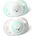 Babyono Силиконова залъгалка Babyono - 3-6 месеца, 1224/01, 2 броя (5901435409497)