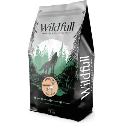 Wildfull Dog Adult All Size GF Venison & Pumpkin 12 kg
