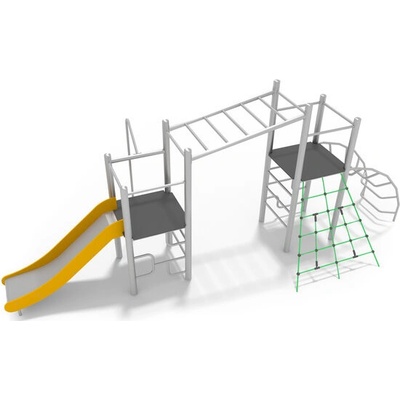 Playground System Dětské hřiště z nerezu se skluzavkou 11597