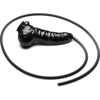 Image 1 of Master Series Guzzler Realistic Penis Sheath with Tube Black
