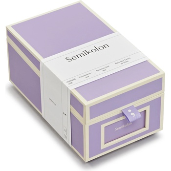 Semikolon Die Kante кутия за визитки, лилава (370086)