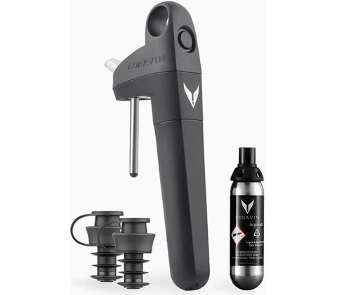 Coravin Wine System Pivot black 4 pcs.