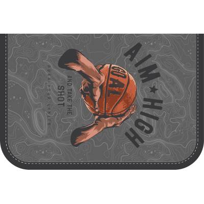Eurocom Несесер Street Aim High, 1 цип, празен, 20.5x13x4 (24687-А-AIM HIGH)